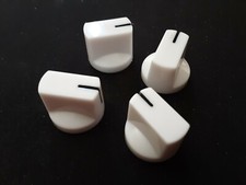 Cream White KNOBS Vintage Fender Amp Style Guitar Set of 4/ 18 spline