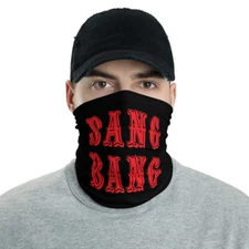 San Francisco 49ers BANG BANG Niner Gang Neck Gaiter Face Mask Protection Unisex