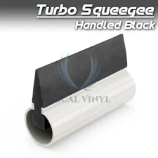 Window Tint Black Turbo Squeegee 4" w/ Handle Car Auto Tinting Film Tool Kit