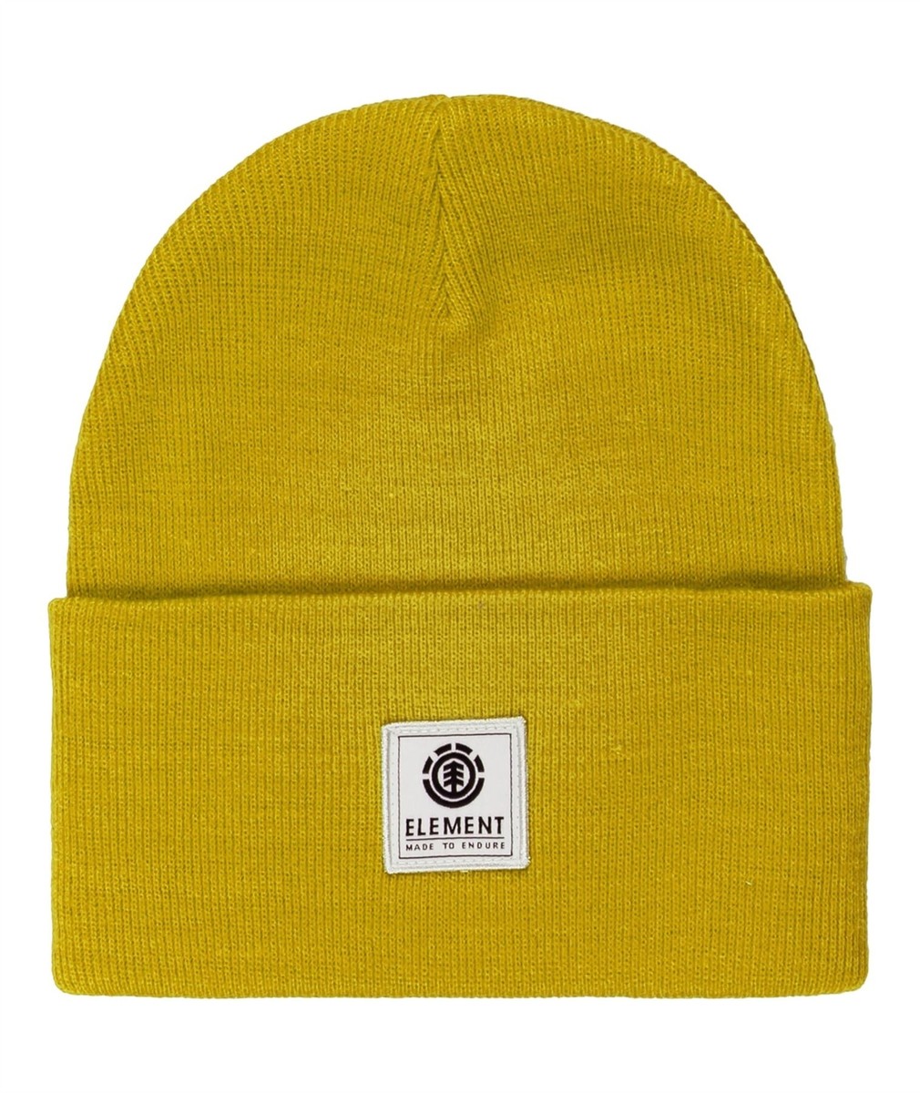 Element Beanie Knittted Cuff Dusk spicy mustard