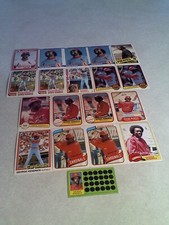 George Hendrick: Lot of 125+ cards.....35 DIFFERENT / Baseball