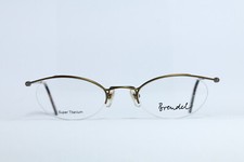 BRENDEL 8657 C2 Vintage Eyeglasses Super Titanium Half-Rim Lightweight Bronze