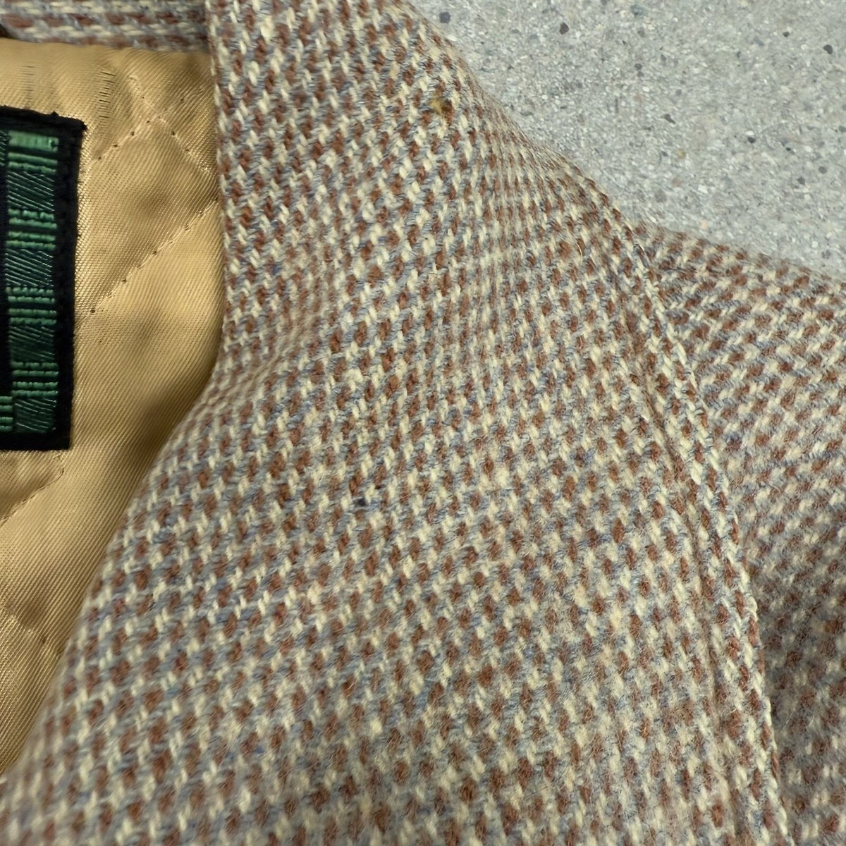 Vtg 40s 50s CHIPPEWA Wool Plaid Car Coat Clicker Jacket Hunting | eBay