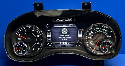 7'' EVIC UPGRADE 2019-23 RAM ECO DIESEL 1500 Gauge Cluster Speedometer w/Program