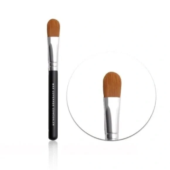 BareMinerals iD|Bare Escentuals Max Coverage Concealer Brush Full Sz NEW Sealed