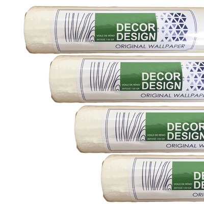 Decor Design Original Wallpaper 130g / m² - 4 x 5,3m² - Rissüberbrückend