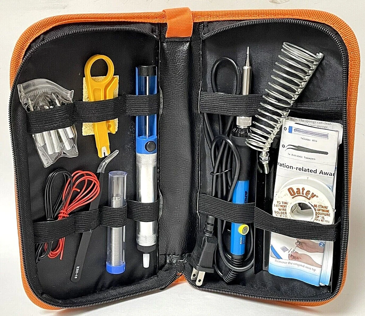 Anbes Electric Soldering Iron Kit Complete eBay