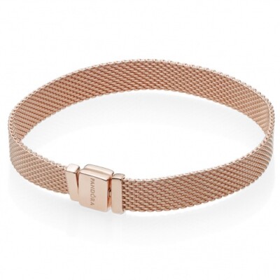 Pandora ROSE Reflexions Mesh Armband 587712