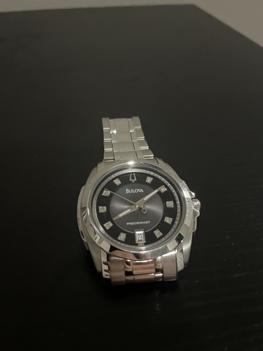 Bulova Diamond 96D110 Wrist Watch for Men - Picture 2 of 6
