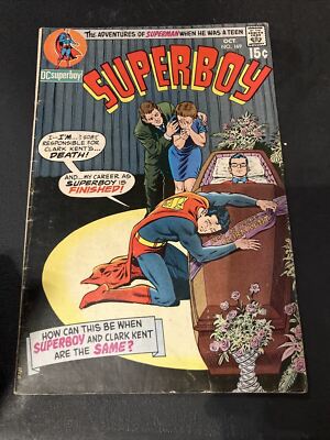 Superboy #169 - DC Comics - 1970 - Back Issue