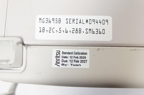 Anritsu MG3695B Generatore di segnale RF/Microonde da 0,01 a 50 GHz CALIBRATO - Foto 4 di 6