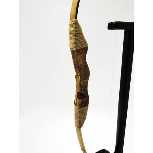 Arco storico artigianale medio 80 cm in bamboo con 3 frecce - Foto 4 di 8