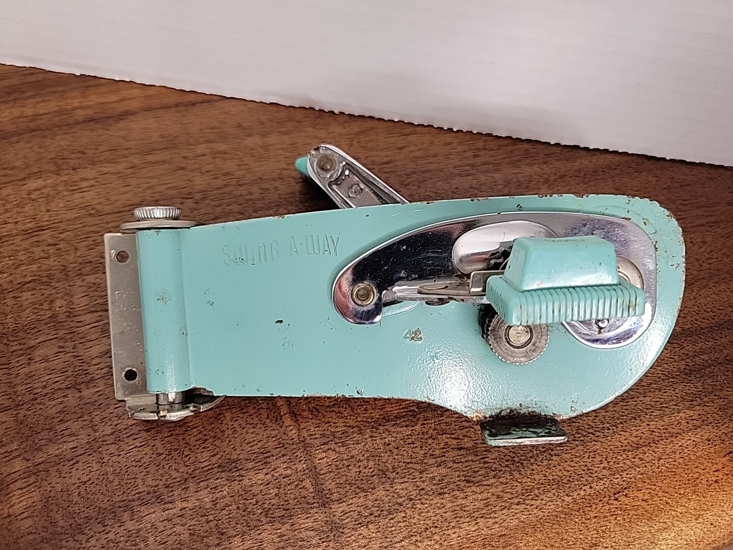 Vintage SwingAWay Wall Mount Manual Can Opener USA Swing Away 1950's