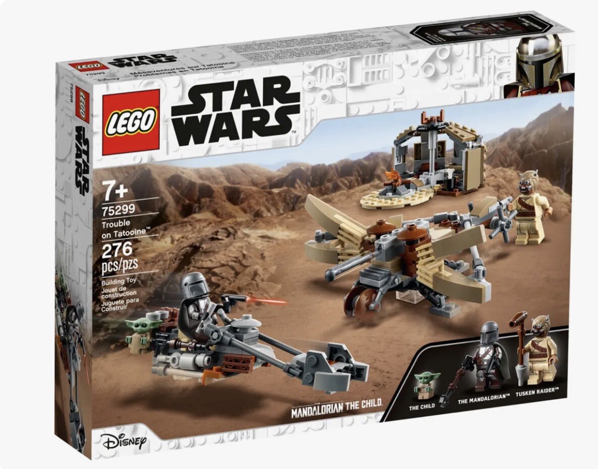 Star Wars Mandalorian Trouble on Tatooine New! Lego 75299
