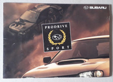 Subaru Impreza Turbo 2000 Prodrive Edition Brochure C.1995 Subaru Impreza Turbo 2000 Prodrive Edition Brochure C.1995