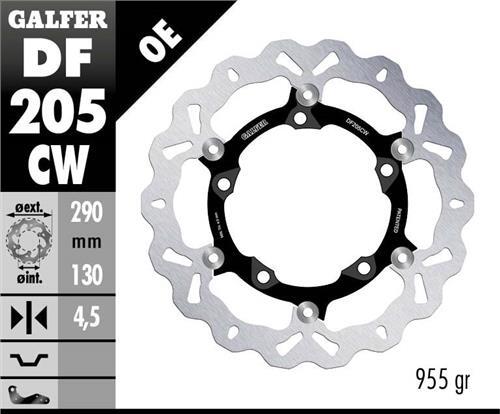 Disque de frein flottant avant ventilé de 290mm pour optimiser l'endurance de la Ninja