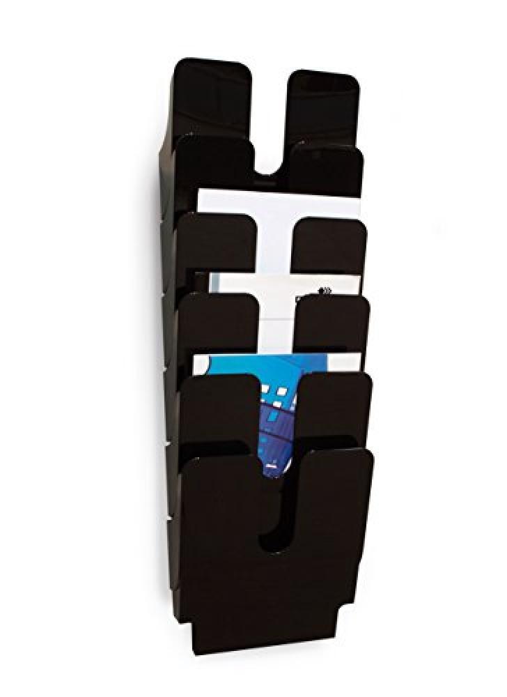 (TG. 6 scomparti) Durable 1700008061 - Flexiplus 6 A4, Espositore da Parete, For