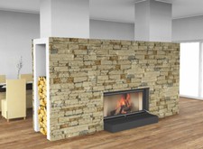 "Brunner Architektur Kamin, Kachelofen, Ofen Heizkamin