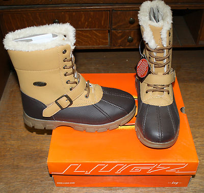 LUGZ YETI HIGH BOOTS BYETGV-706 TODDLER SIZE WHEAT/BRN NIB FREE SHIPPING 