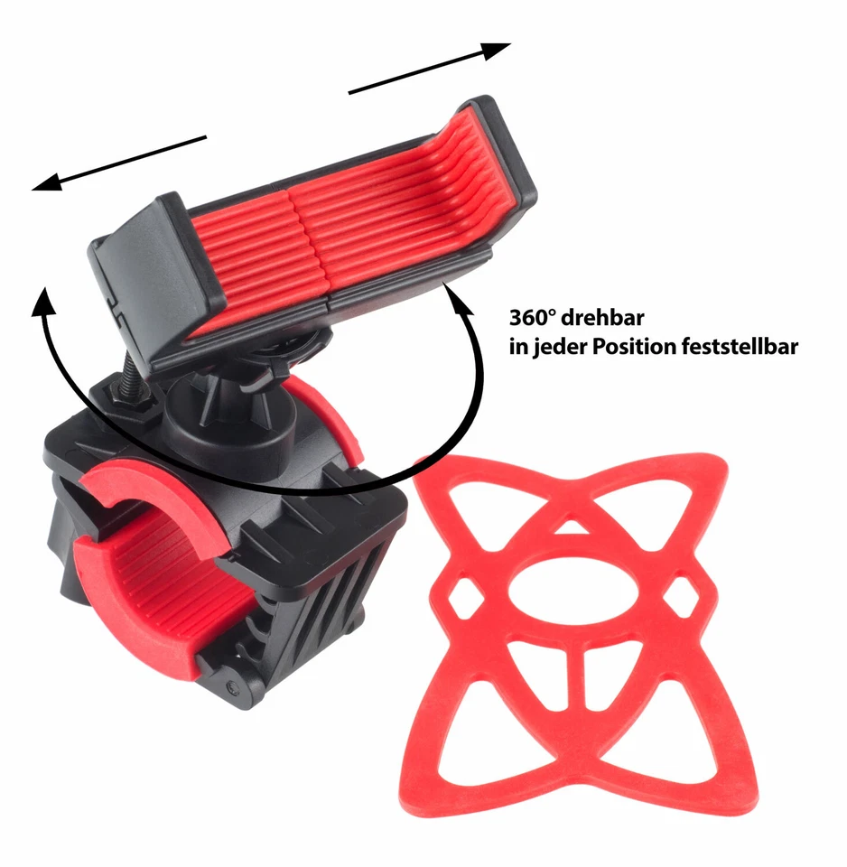 Universal Fahrrad Halterung für Apple iPhone 8 PLUS Halter Rad Bike Lenkstange - Bild 2 von 4