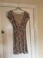 Anthropologie Leifnotes Women’s Hot Air Balloon Patterned V Neck Dress Size S