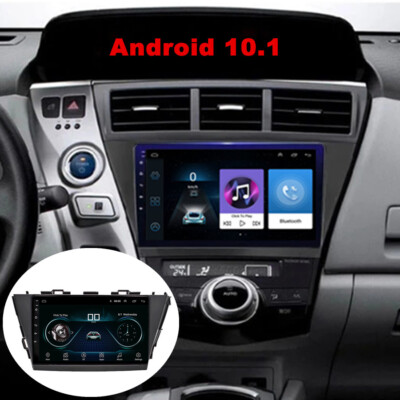 For 2012-2016 Toyota Prius V Plus Alpha Android 10.1 Radio 9'' Stereo Head Unit