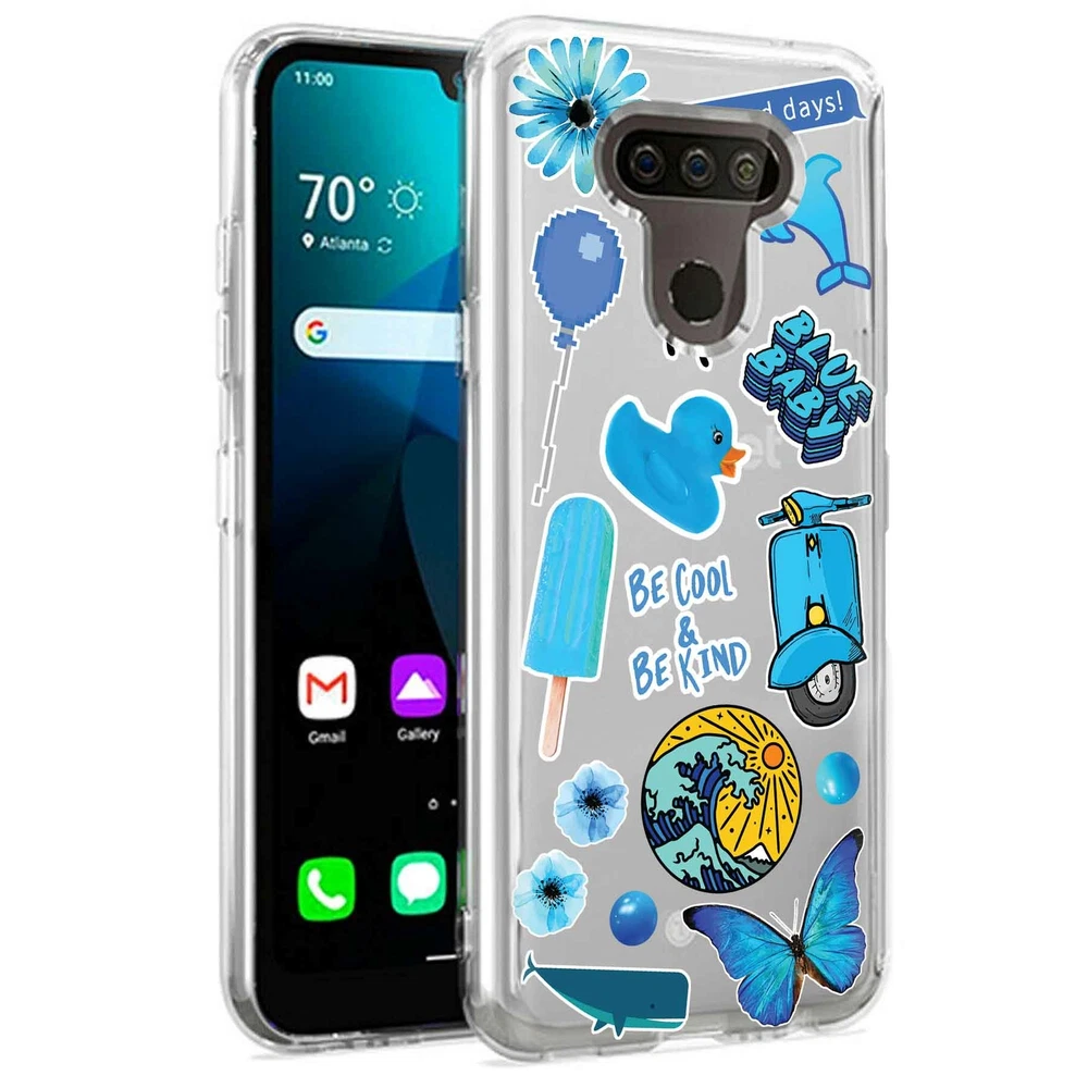 Phone Case for LG Harmony 4,Premier Pro Plus,K41, Butterfly Duck Print Phone Case for LG Harmony 4,Premier Pro Plus,K41, Butterfly Duck Print