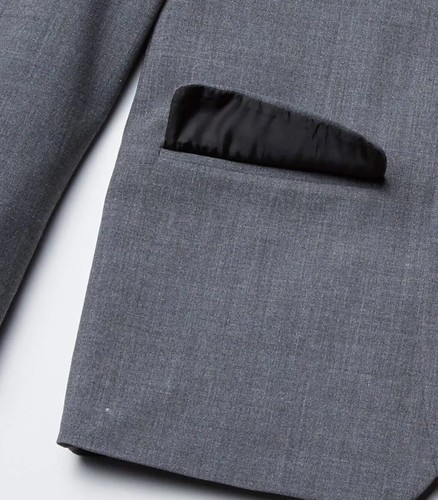 Van Heusen Size 16 Regular BOYS Grey Suit Jacket Blazer 1 PIECE NWT - Picture 4 of 8