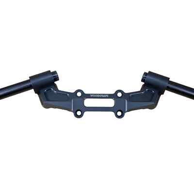 YAMAHA 2021-2024 MT-07 WOODCRAFT RACING CLIPON BAR ADAPTER PLATE - 1'' MOUNT