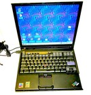 Ibm Thinkpad T41 Windows 98 Se — 40Gb Hdd/512Mb Ram/Radeon 7500 32 Bit/Charger