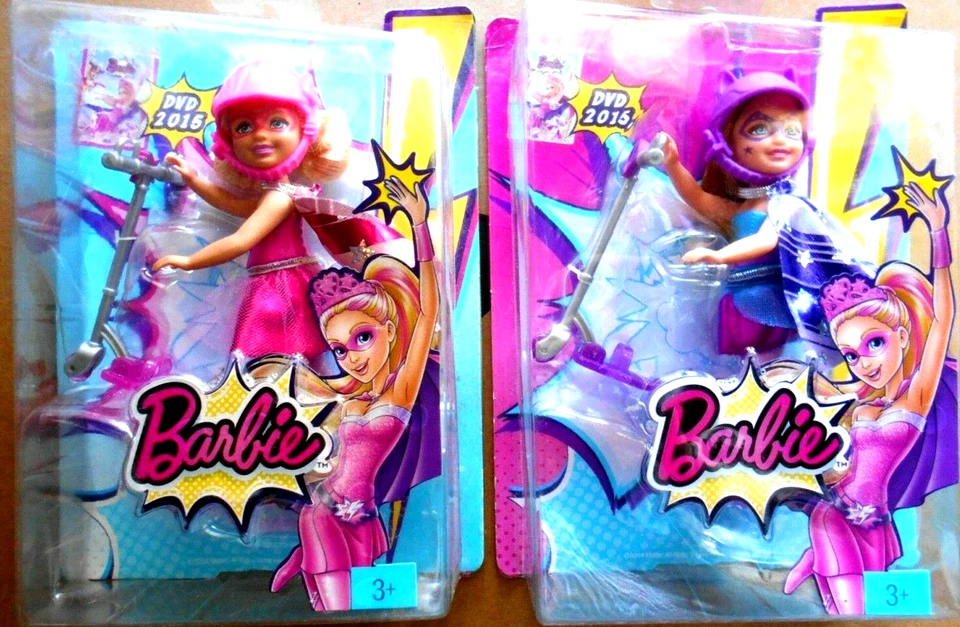 Lote 2 Barbie Chelsea En Princess Power Mattel 2014 - Imagen 1 de 1