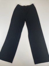 Chico  s Travelers Quality Stretch Dress Pants Black Size 1 Regular USA
