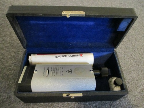 1966 BAUSCH & LOMB SCRATCH DEPTH GAGE MACHINIST #-33-19-14 W/CASE & PAPERS-WORKS - Picture 12 of 12