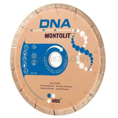 DIAMOND DISC BLADE FOR PORCELAIN STONEWARE CERAMIC GRANITE MONTOLIT DNA SCX