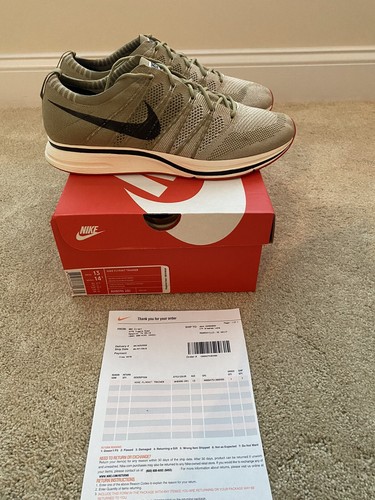 nike flyknit trainer olive