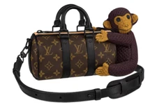NIB Louis Vuitton Keepall XS Monkey M80118 100% Authentic