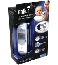 Braun IRT6500 Thermoscan 5 Ear Thermometer - TORN OR OPEN BOX