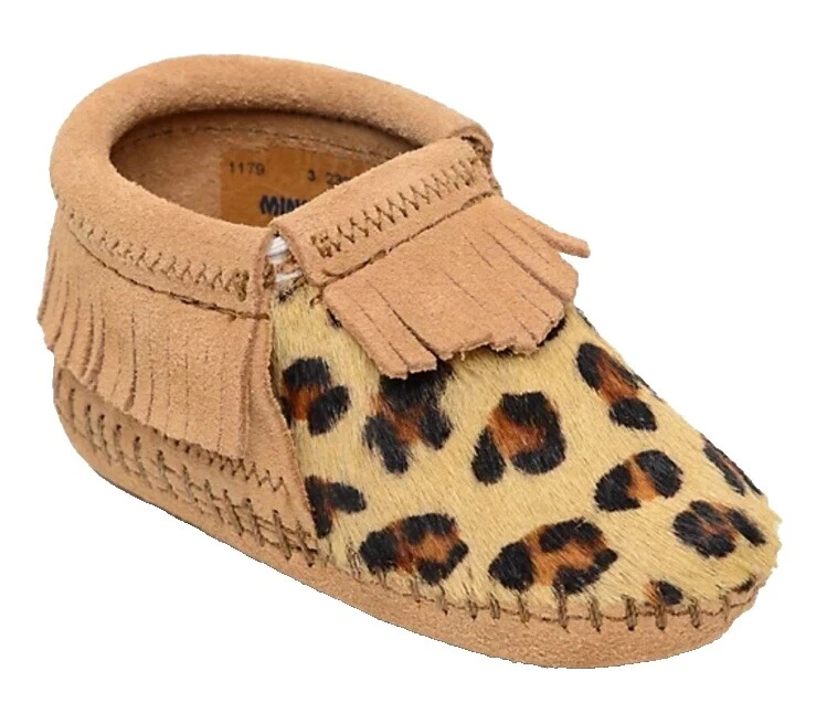 Zapatos de Cuero Superior Minnetonka