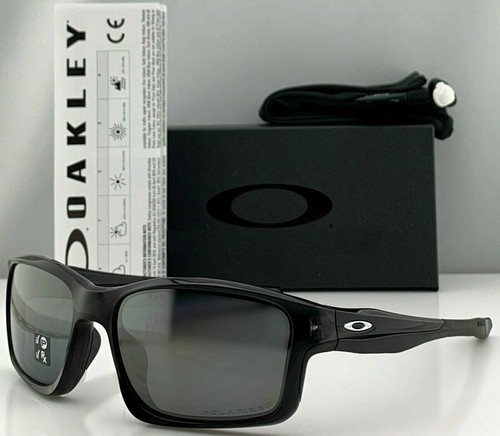 Oakley Chainlink Men’s Polarized Sunglasses Black Ink Iridium $195 NEW