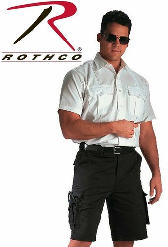Black ROTHCO 78231 MENS Tactical Shorts 