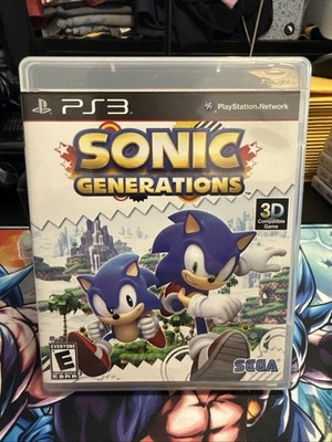Sonic Generations Sony PlayStation 3 complete cib