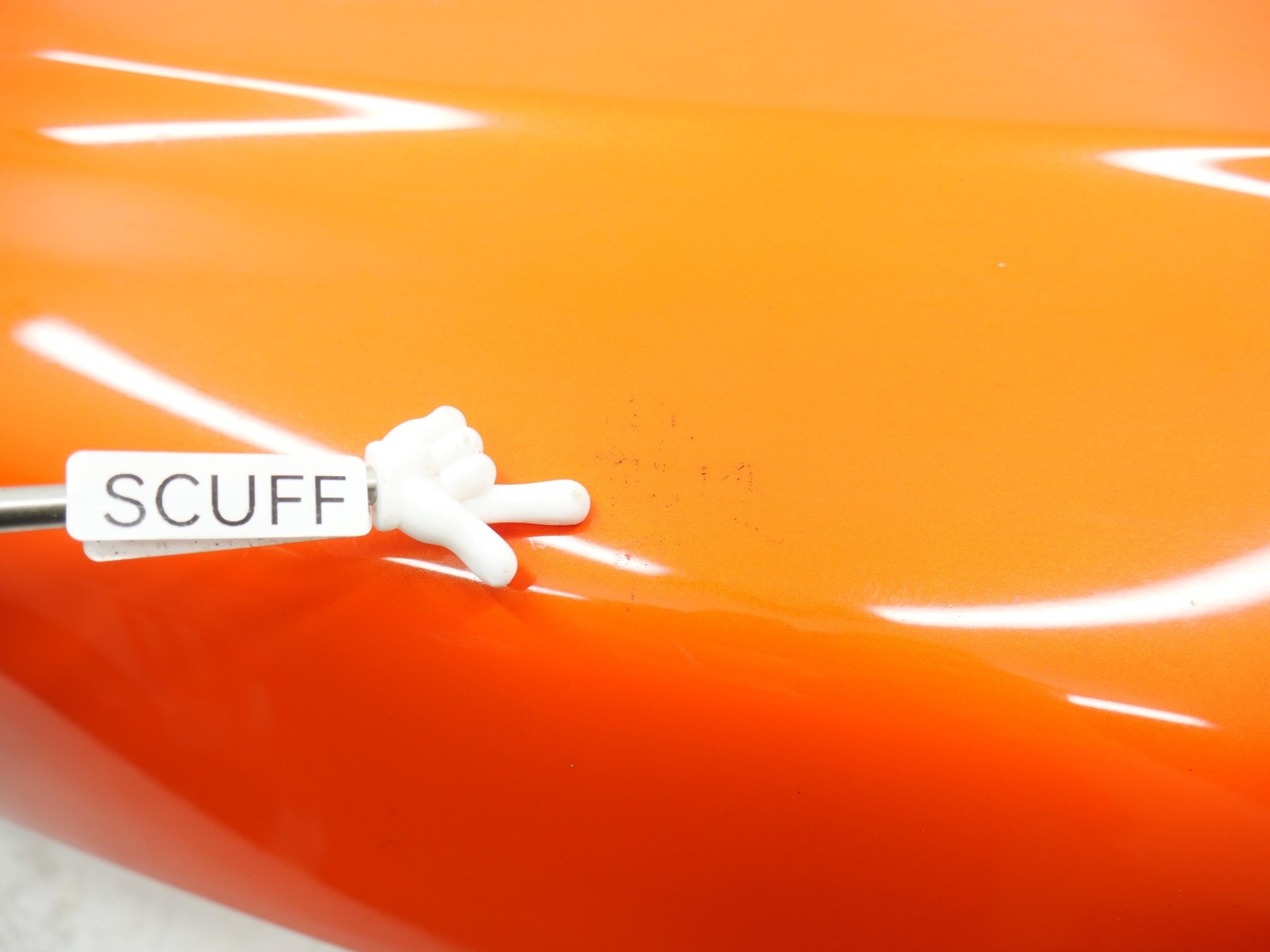 Used Front Right Passenger Fender Panel Helios Orange 2020-2023 Mclaren GT OEM