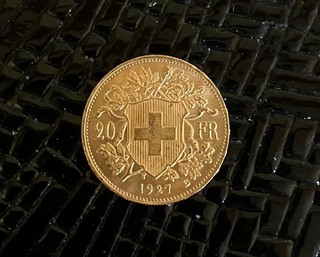 Helvetia 20 Francs Gold Coin