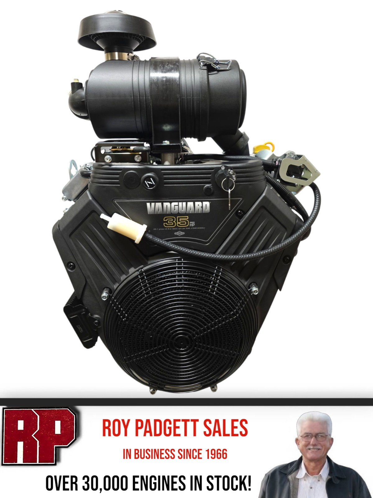 35hp Briggs & Stratton 613477-0242 Vanguard Engine Replaces 613477