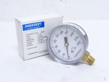 248900 New In Box; Ashcroft 25W1005H02L300 Pressure Gauge 0-300PSI 2-1/2" Dial