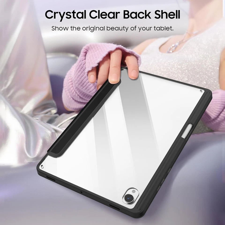 Hybrid Slim Case for Samsung Galaxy Tab S11 5G 11 Inch 2025 Clear Back Shell - Image 3 of 4