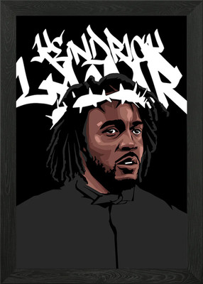 Kendrick Lamar Digital Art Gerahmtes Wandbild Poster Leinwanddruck Bild