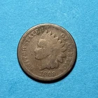 (1) Beautiful Antique 1869 Indian Head Cent/Penny G-GOOD NICE FILL BETTER DATE