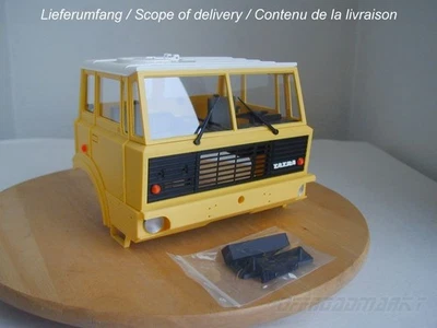 1/14 RC Tatra 813 Tamiya Carson Truck Scale Fahrerhaus Body Cab - Bild 1 von 4