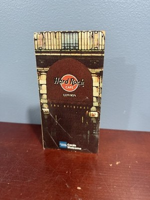 1995 Hard Rock Cafe London American Express Vintage Postcard